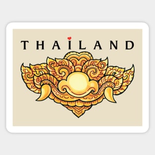 Antique Thai Art Design Sticker